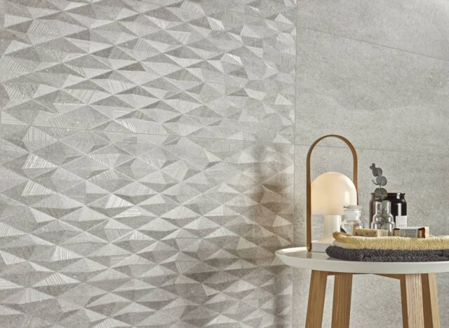 Nara-Grey_table-in-bathroom-with-towels-soaps-and-light