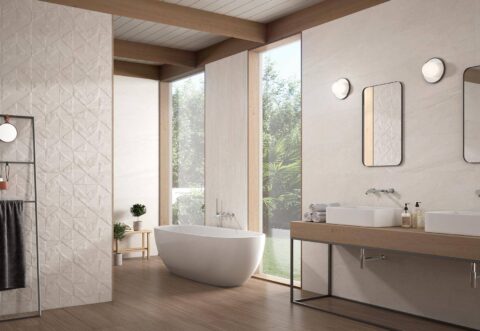Ryder-Cream_bathroom-tiles-with-bathtub-by-the-windows-and-sink