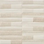 Mate creme colored stone tiles