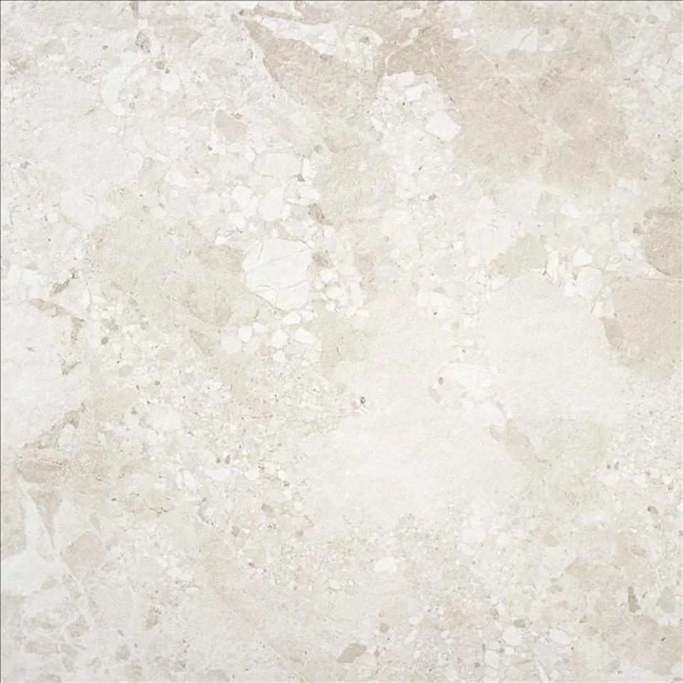 White mate stone tile